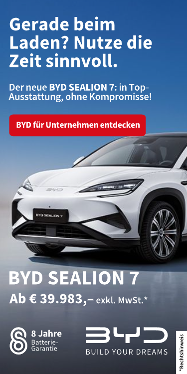 BYD Ladestationen-Kampagne