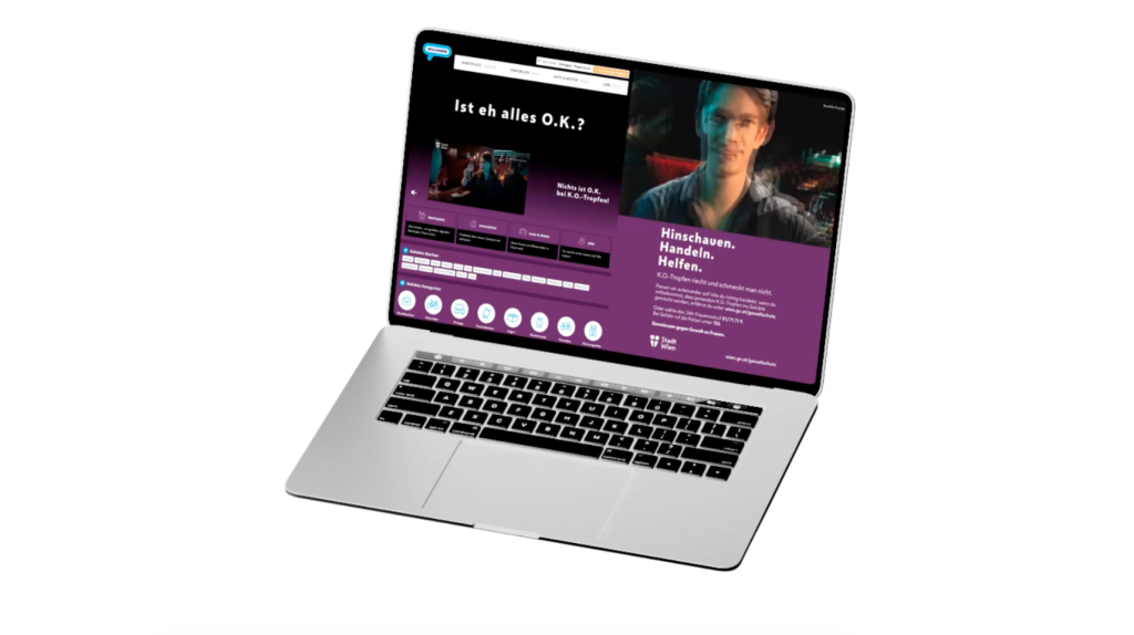 Stadt Wien willhaben Sitebranding