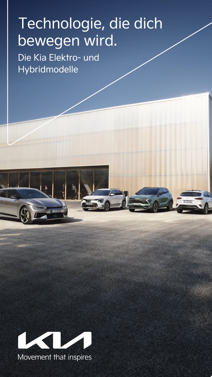 Kia Elektro- und Hybridmodelle