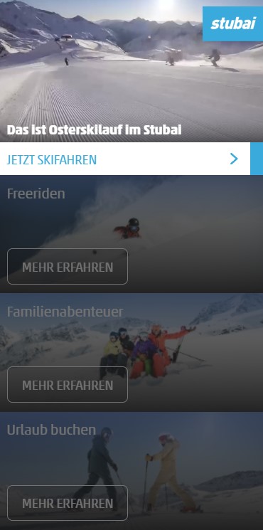 Osterskilauf im Stubaital