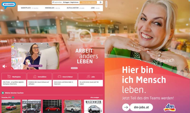 Hier bin ich Mensch leben